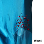 Teal & Burgundy Unitard  unitard