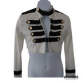 Vintage Military Crop Jacket  top