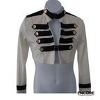Vintage Military Crop Jacket  top