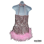 Feather Finesse  dress