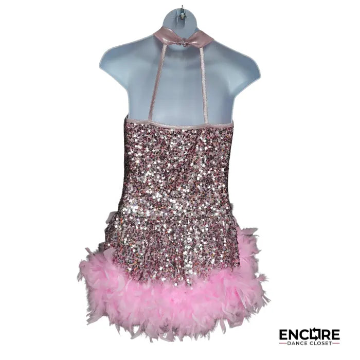 Feather Finesse  dress