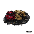 Black & Red Fringe Character Two Piece Costume  two piece