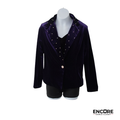 Velvet Jazz Blazer Costume  biketard