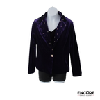 Velvet Jazz Blazer Costume  biketard