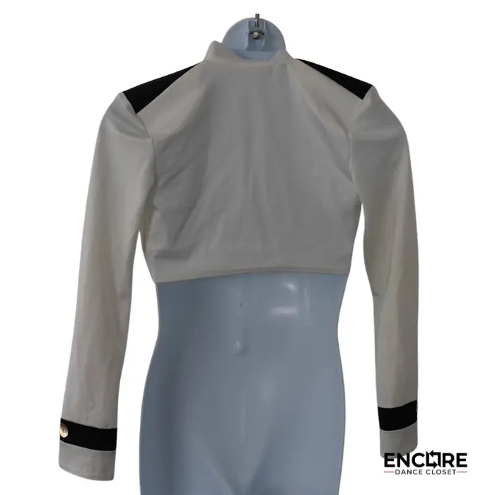 Vintage Military Crop Jacket  top
