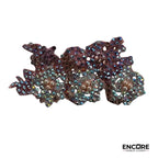 Nude & Dusty Rose Long-Sleeve Lyrical Leotard with Floral Appliqué  leotard