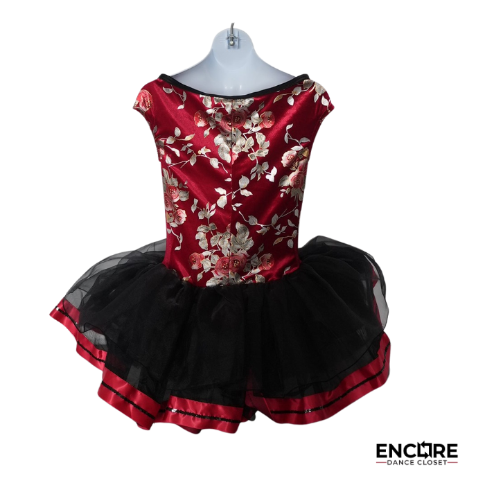 Crimson Blossom Character Tutu  dress