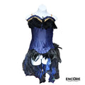 Midnight Feather Corset  leotard