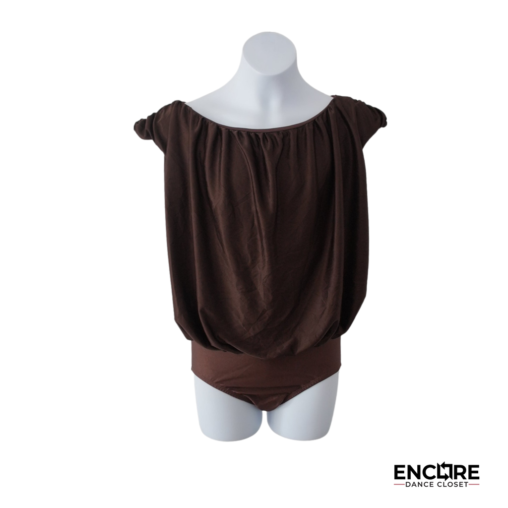 Brown Lyrical Leo & Skirt Costume  leotard