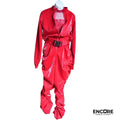 Crimson Power Suit  two piece