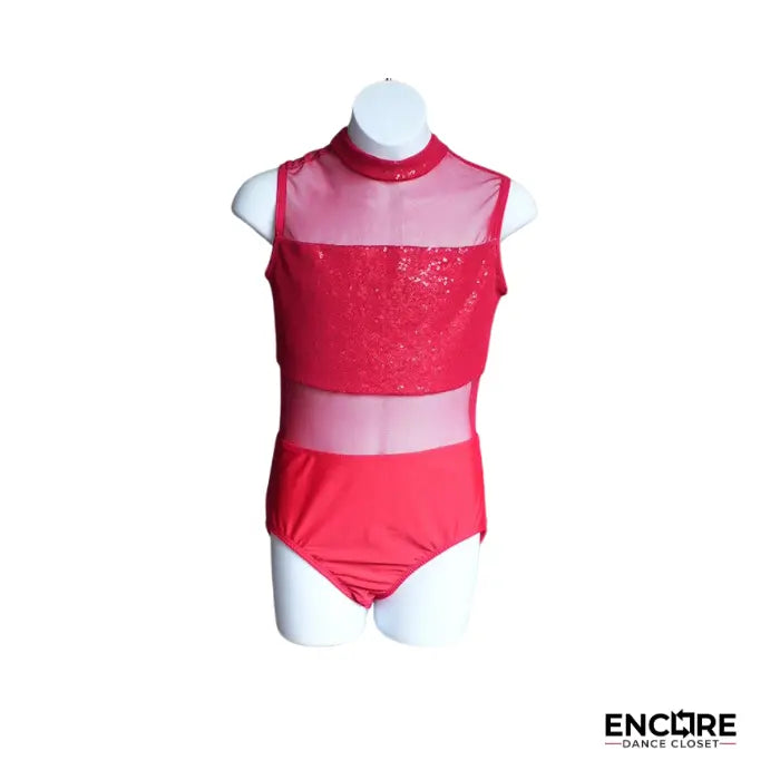 Crimson Power Suit  two piece