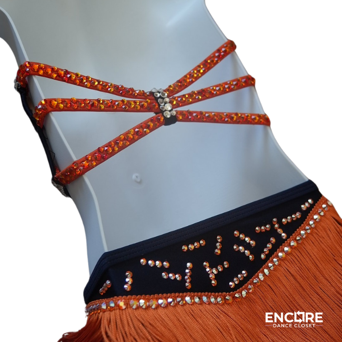 Orange Jazz Costume - Encore Dance Closet