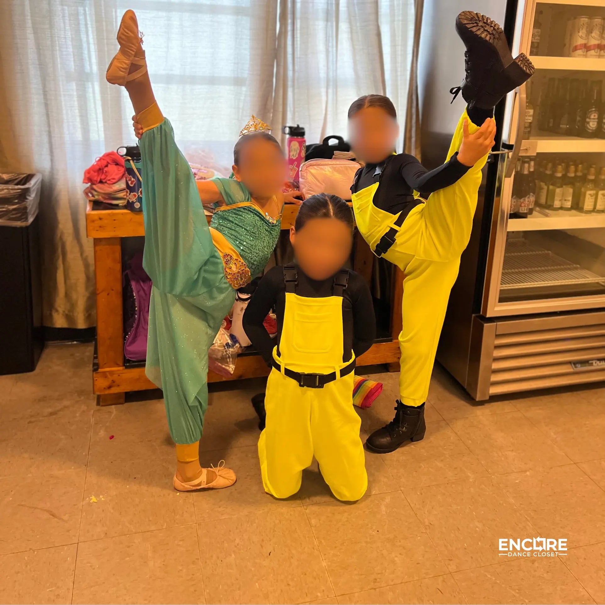 Jumpin', Jumpin' Yellow Overalls  pants