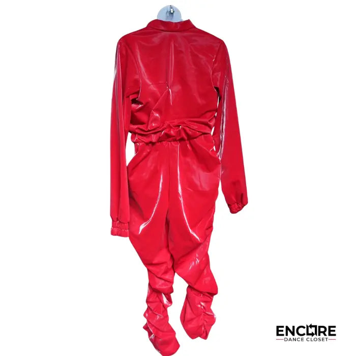 Crimson Power Suit  two piece