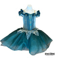 Elegant Green Velvet and Lace Off-Shoulder Costume  dress