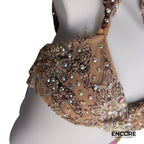 Burgundy Floral Sparkle Project  two piece