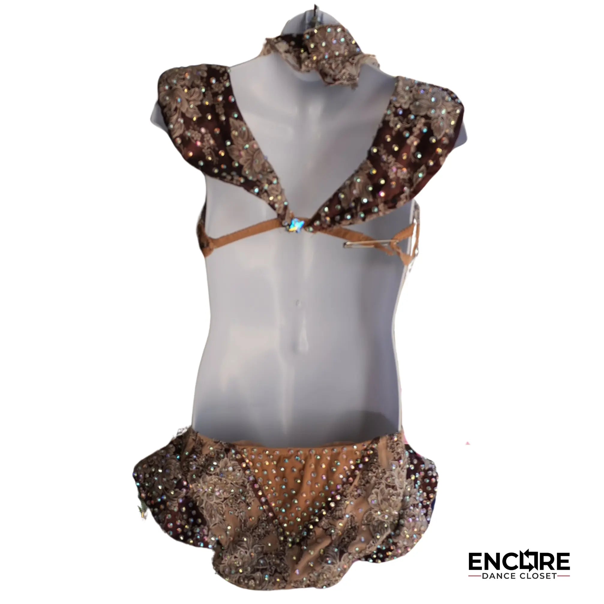 Burgundy Floral Sparkle Project  two piece