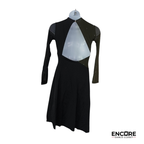 Olive & Black Contemporary Dress  dress