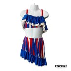 Americana Flair  two piece