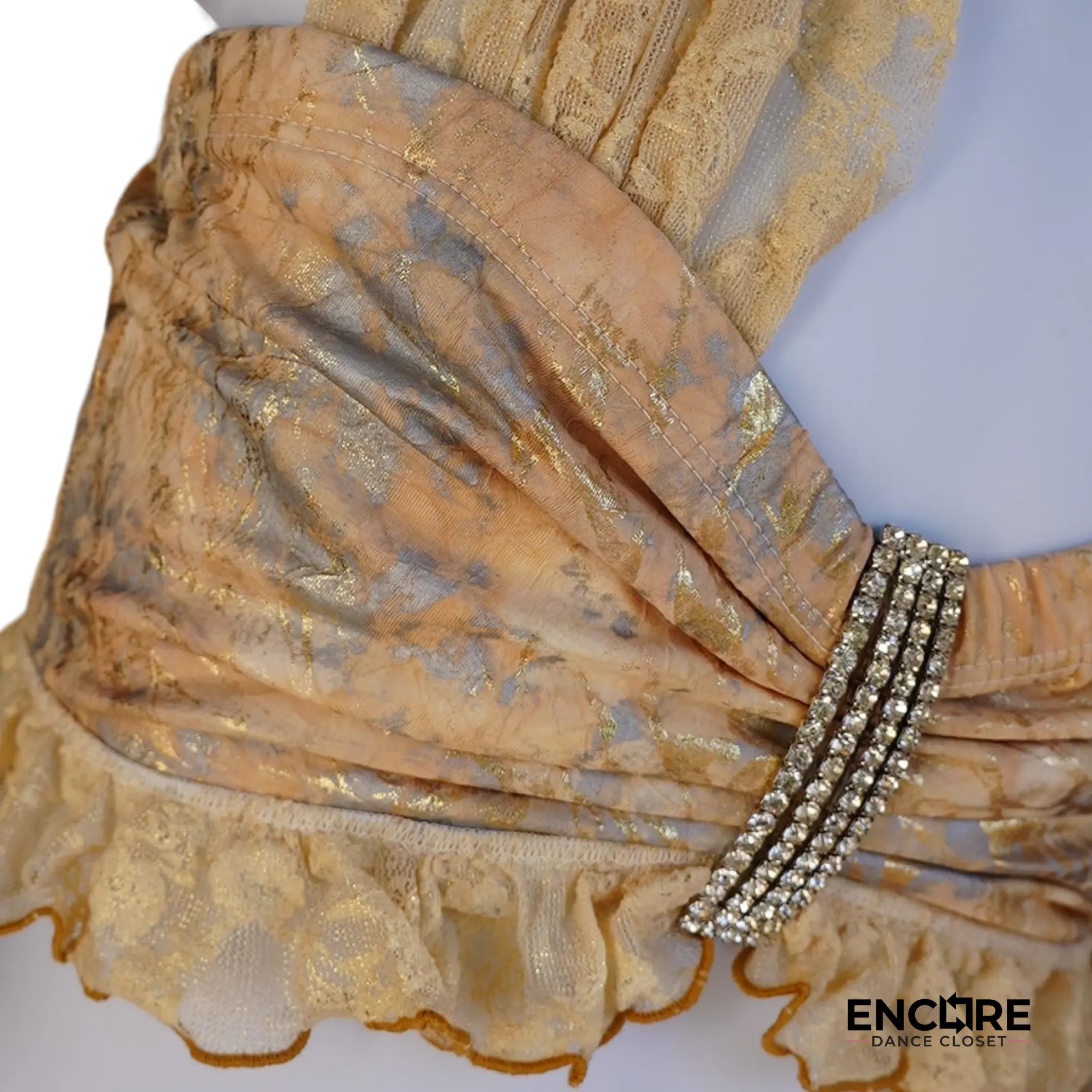 Gold & Silver Lace Elegance  two piece