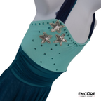 Aqua & Navy Starfish Lyrical Dress  dress