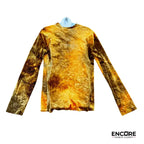 Wild Flame Long Sleeve Top  top