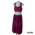 Berry Mesh Lyrical Set  two piece