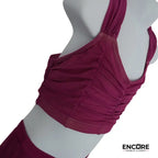 Berry Mesh Lyrical Set  two piece