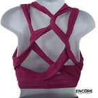 Berry Mesh Lyrical Set  two piece