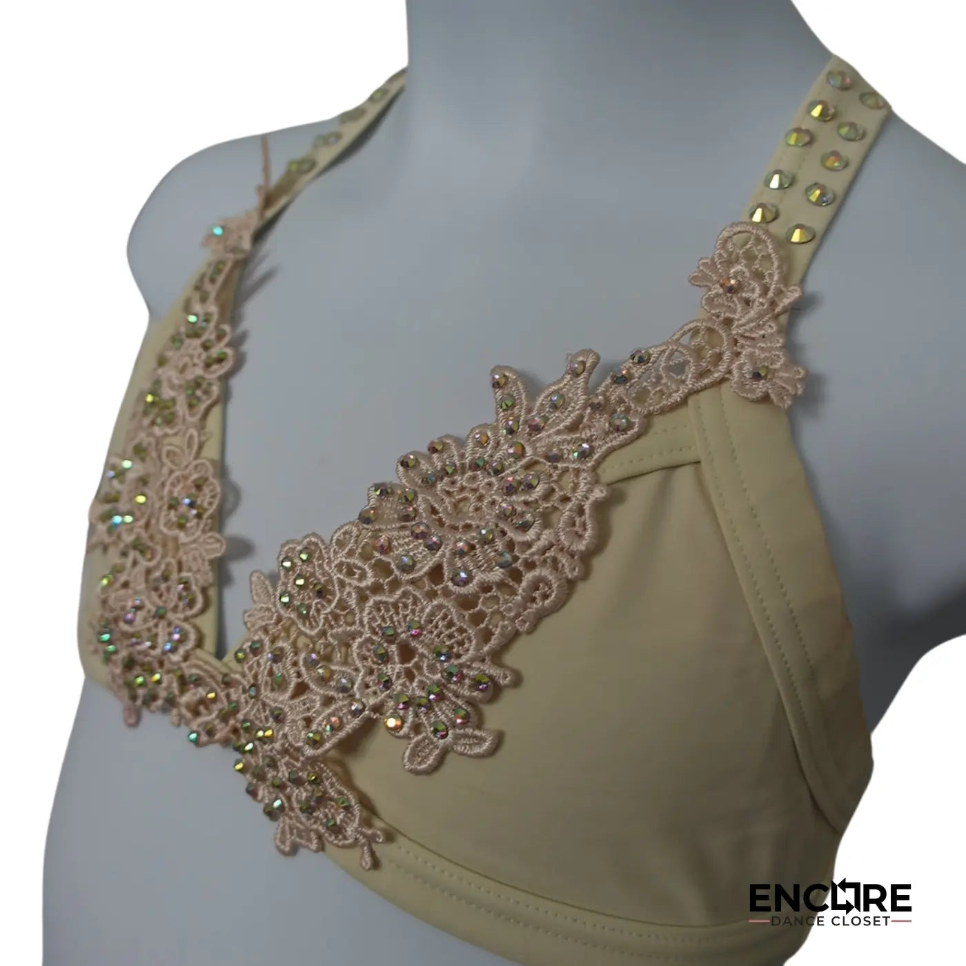 Ivory and Floral Two-Piece Set with Culotte Pants  two piece