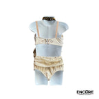 Greek Goddess-Inspired Costume  two piece