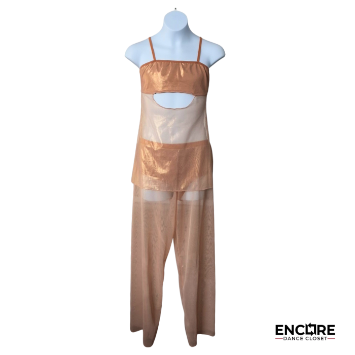 Nude Gold Cutout Set