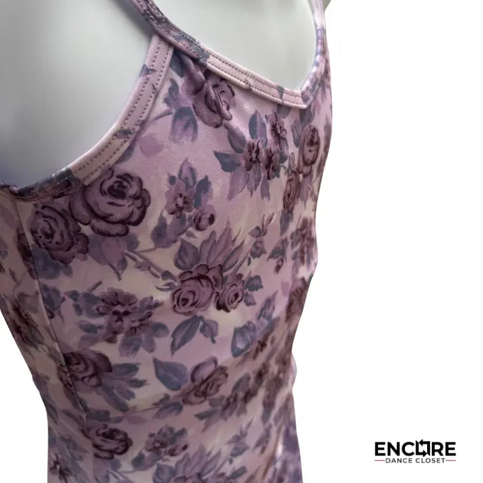 Lavender Bloom Leotard Dress  dress