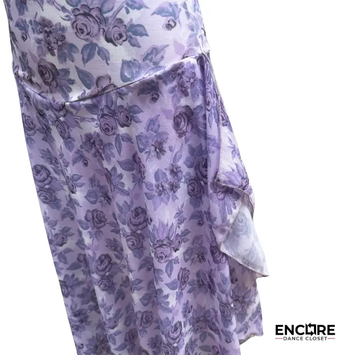 Lavender Bloom Leotard Dress  dress