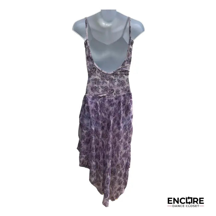 Lavender Bloom Leotard Dress  dress