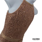 Golden Glow Elegance  dress