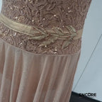 Golden Glow Elegance  dress