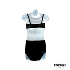 Black and Gold Jazz Two-Piece  two piece