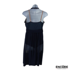 Navy Floral Lace Lyrical Dress  dress