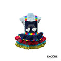 Playful Rainbow Overall Tutu  dress