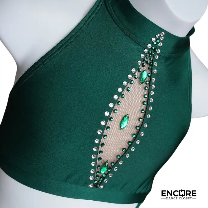 Emerald Elegance  two piece