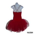 Scarlet Elegance Tutu  dress
