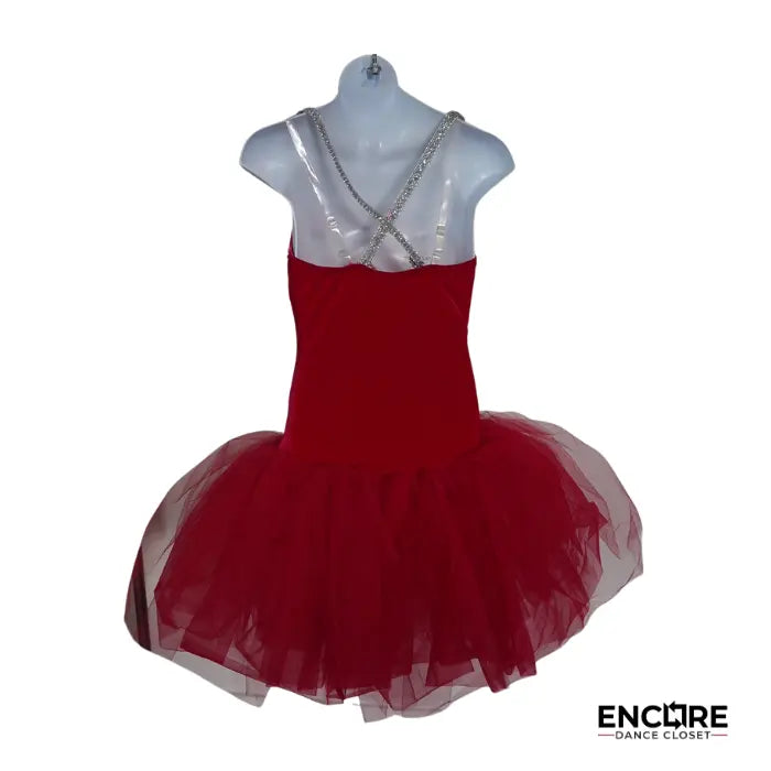 Scarlet Elegance Tutu  dress