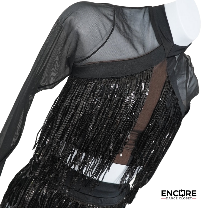 After Dark Fringe Two-Piece Costume  two piece
