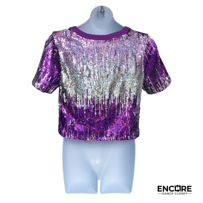 Pop Star Purple  top