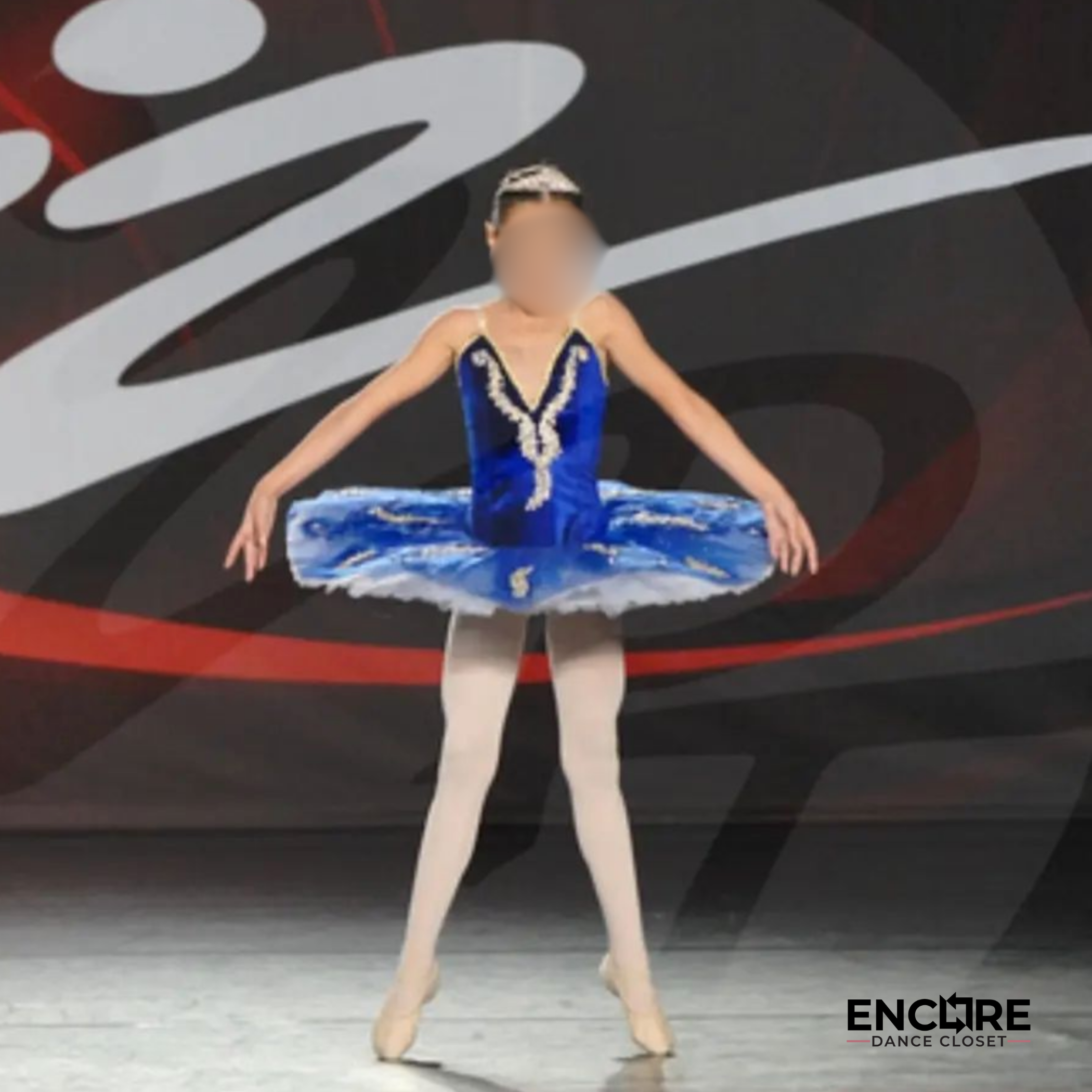 Royal Blue Ballet Tutu - Encore Dance Closet