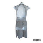 Lyrical Grace in Gray  dress