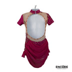 Deep Pink Lyrical Leotard  leotard