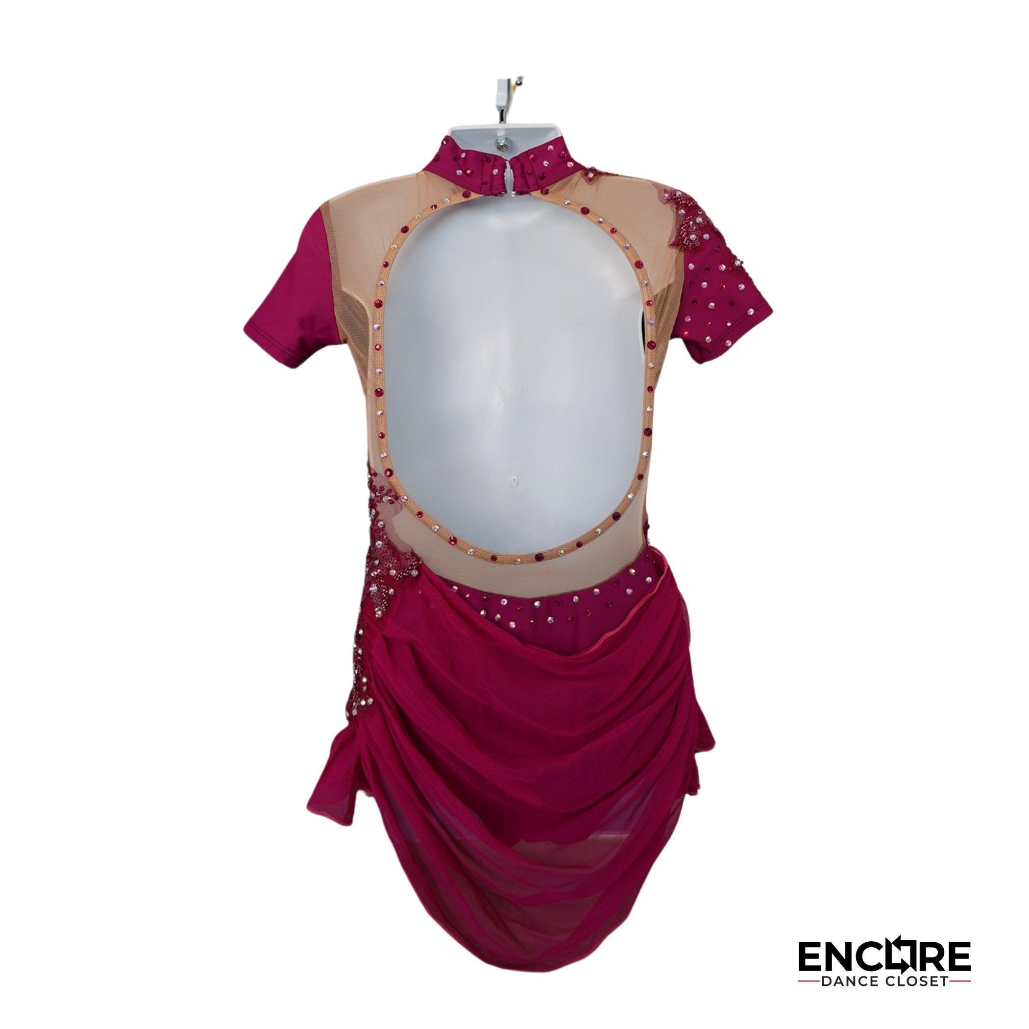 Deep Pink Lyrical Leotard - Encore Dance Closet