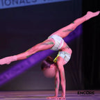 Geometric Seafoam Lyrical Costume  two piece